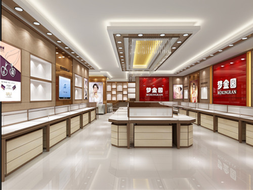 夢金園珠寶展柜