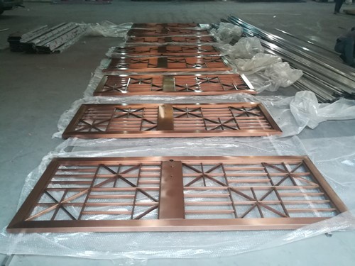 玫瑰金不銹鋼門(mén)