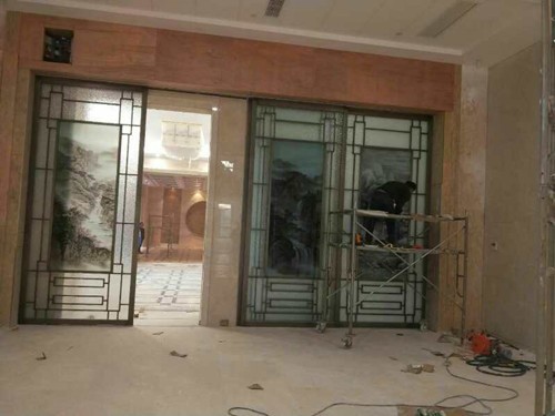 可移動不銹鋼屏風(fēng)門